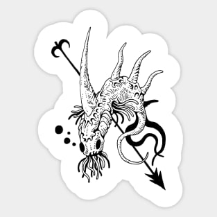 FISHY CREATURE Sticker